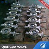 API 6D A216 WCB 150LB V Port Floating Motorized Ball Valve thumbnail-4