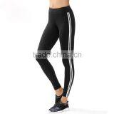 Nylon Spandex Women Fit Leggings With Piping thumbnail-5