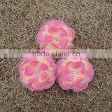 Hot Sale Peony Flower Artifial Flowers Accessory Handmade Artificial Fabric Peony Hair Flowers For Hair Dress Decoration thumbnail-6