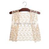 China Wholesale 2016 New Design Boutique Lace Crochet Vest thumbnail-3