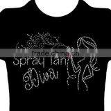 Spray Tanning Technician Rhinestone Decals thumbnail-2