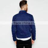 OEM Denim Jacket Men Plain Denim Jacket Wholesale thumbnail-2