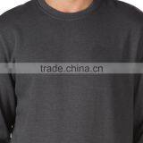 Full Patched Customizable Crew Long Sweatshirt Patch Logo Screen Prints Long Sleeve Tee 65% Cotton 35% Polyester Fleece Material thumbnail-4