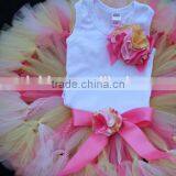 Fashion Baby Girls Party Wear Fluffy TuTu Sets Colorful Tulle TuTu Pettiskirts thumbnail-3