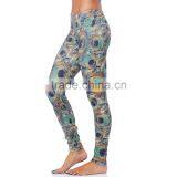 2017 Run Sport Fitness Custom Capri Leggings Wholesale For Women thumbnail-2