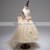 High Quality 2017 Baby Girl Party Dress Children Frocks Designs Baby Girl Dresses#L555 thumbnail-4