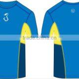 2015 Seamless Men Fashion Sports Shirt Short Sleeve thumbnail-2