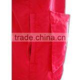ISO 9001 Audit Factory 100% Polyester Zip up Red Fitted Safety Vest thumbnail-6