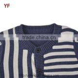 2016 New Design Boy's Stripes Jacquard Cardigan Sweater thumbnail-3