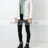 Shandao OEM Custom Winter Soft Long Sleeve Fashional Ostrich Feather Coat thumbnail-2