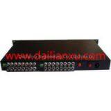 32BNC to Fiber Converter 32channels Digital Video/audio/data Fiber Optical Transmitter and Receiver thumbnail-1