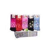 Microfiber Flat Embroidery Five Toe Socks, Sports Toe Socks With Dots Jacquard thumbnail-1