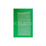 Plastic pp drawstring mesh bag monofilament , white and Not coated