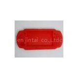 ODM Wear Resistance Red Silicone PSP Case Embossed For PSP 2000