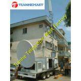 Cellular On Wheels With Telescopic Mast