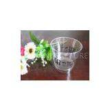 180ml Disposable Ice Cream Cups Clear For Yogurt / Food Grade PS