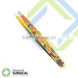 Professional Stainless Steel Eyebrow Tweezers B-EBT-42