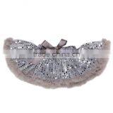 New Products Lovely Princess Sequin Tutu Dress Short Mini Skirts Boutique Girl Dance Tutu Skirts thumbnail-2