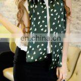 Light Yarn Colors Women Fashion Scarves Printing White Star Heart Red Scarf thumbnail-1