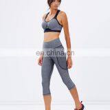 Factory Powershap Knee Capris Wholesale Croped Legging thumbnail-5
