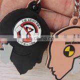New Style Soft Gift Pvc Keychain With Logo thumbnail-5