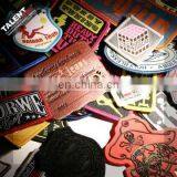 Custom Garment Woven Printed Leather Patch Label Hang Tag thumbnail-2
