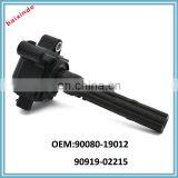 Hot sales ignition coil OEM 90080-19012 90919-02215 Avalon Camry Lexus ES300 3.0L V6 1MZFE Ignition Coil