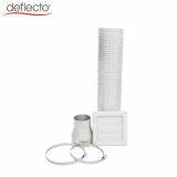 6 Inch 150mm Rangehood Roof Venting Kit Louver Ventilation Cover with Mesh HVAC Rigid Duct for Kitchen Venting