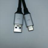 10gbps A Male To Type C Braided Thread Usb 3.0 Data Cable thumbnail-2