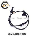 Auto Wheel Speed Sensor Front OME A2115402317 For C219 R230 S211 W211 W219