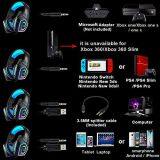 V1 USB PC Stereo Led Gamer Headphones Gaming Headset With Microphone thumbnail-3
