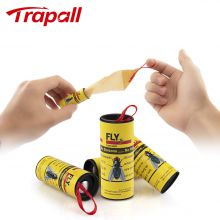 Disposable Sticky Glue Ribbon Roll Insect Fly Hanging Trap Catcher