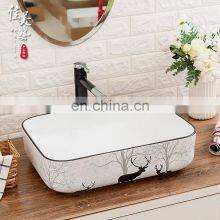 Elk Forest Models Nordic Toilet Bathroom Washbasin on the Counter thumbnail-2