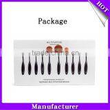Best Personalized10Pieces Custom Logo Cosmetic Brush Makeup Brushes thumbnail-2