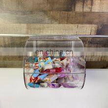 Retail Candy Store Plastic Wall Mounted Bulk Sweet Dispenser Slatwall Acrylic Candy Bins thumbnail-2
