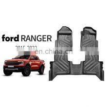 TPE Foot Pads Are Suitable for Ford RANGER Right Rudder Waterproof and Wear-resistant Foot Pads Ford Ranger Right-hand Drive thumbnail-2