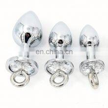 3pcs 1 Set Metal Anal Plug Bdsm Bondage Butt Plug Stimulator Stainless Steel Ass Sex Toys For Men Women Dildo Prostate Massage%