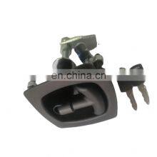 MS858C-3 Black Powder Coated Steel Trailer/ Vehicle Truck T Bar Handle Toolbox Panel Locks