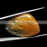 Beautiful Rutile Quartz / Copper Rutile Quartz / Loose Fancy Shape Gemstone thumbnail-1