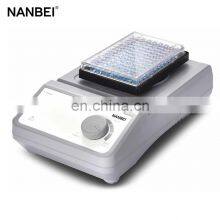 Lab 1500rpm 18W Orbital Microplate Mixer Microplate Shaking Incubator