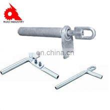 Power Pole Line Stainless Steel Rod Clevis Self-locking Hook Pins thumbnail-3