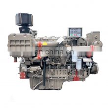 Hot sale genuine 300hp Yuchai YC6T series YC6T300C marine diesel engine