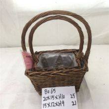 Hot Sale Multifunctional Big Size Colorful Wicker Basket For Decoration thumbnail-1