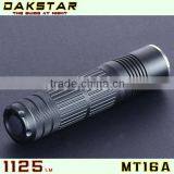 DAKSTAR MT16A XML T6 1125LM 26650 LED CREE Battery High Power Police Military Flashlight thumbnail-3