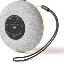 Sound Machine White Noise Machine With 39 Soothing Sounds Sleep Machine for Baby Kids Adults Brown thumbnail-1