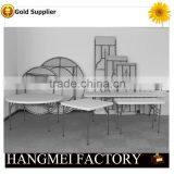 Outdoor Furniture Rectangle Plastic Folding Table Hot Sale