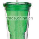 Double Wall Palstic Skull Bottle Bone China Mug Halloween Mug Quality Choice thumbnail-2