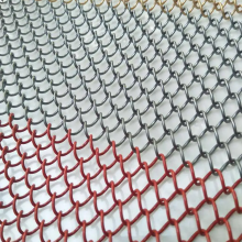 Industrial Expanded Decorative Wire Mesh Stainless Steel Woven Chain Link Ring Wire Mesh for Curtain Wall thumbnail-5