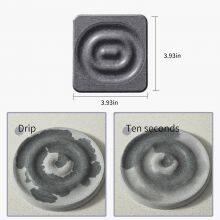 Sheenyoo Absorbent Diatomite Wave Engraving Ripple Stone Cup Coaster thumbnail-5