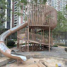 Large - Scale Combined Outdoor Slide for Kindergartens, Children's Outdoor Pirate Ship Theme Slide, Design, Production and Installation thumbnail-2
